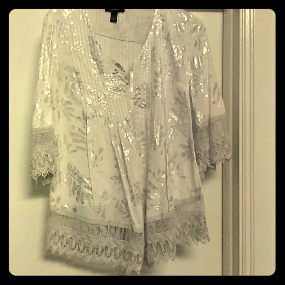 Alfani blouse top size 6